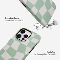 Selencia Vivid Tough Back Cover für das iPhone 14 Pro - Groovy Sage Green