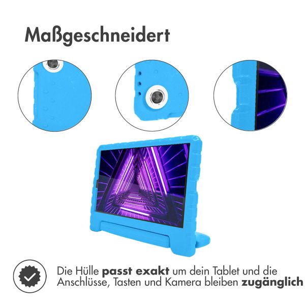 imoshion Schutzhülle mit Handgriff kindersicher Lenovo Tab M10 HD (2nd gen) - Blau