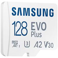 Samsung 128GB EVO Plus microSDXC Speicherkarte Klasse 10 + adapter (2020) - MB-MC128HA/EU