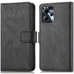 imoshion Luxuriöse Klapphülle Motorola Moto G13 / G23 - Schwarz