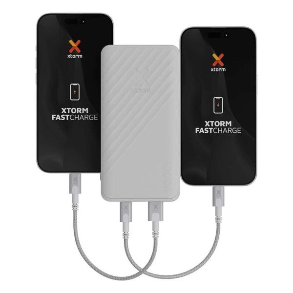 Xtorm Go2 | Powerbank 10.000 mAh - Ash White