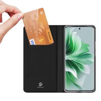 Dux Ducis Slim TPU Klapphülle für das Oppo Reno 11 - Schwarz