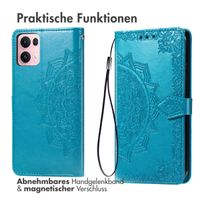 imoshion Mandala Klapphülle Oppo Reno 13 Pro - Türkis