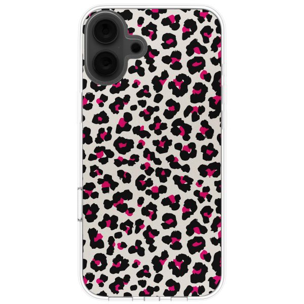 imoshion Design Hülle Apple iPhone 16 - Leopard Pink