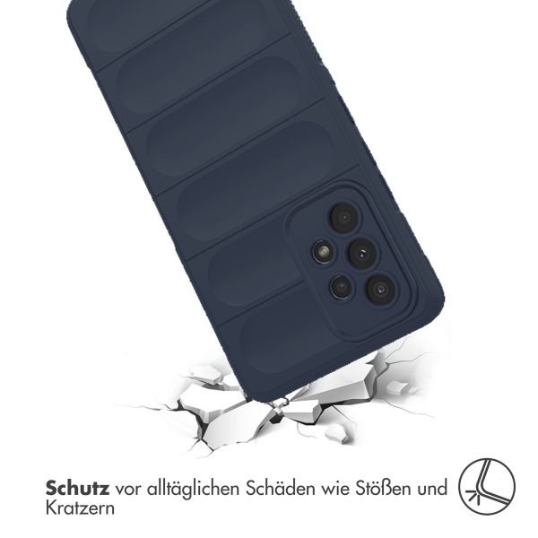 imoshion EasyGrip Back Cover für das Samsung Galaxy A53 - Dunkelblau