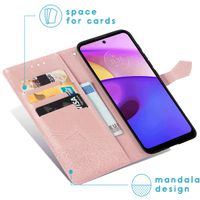 imoshion Mandala Klapphülle für das Motorola Moto E30 / E40 - Rose Gold