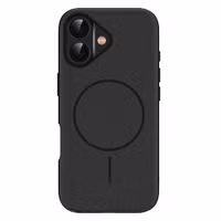 imoshion Color Backcover mit Thin MagSafe Ring Apple iPhone 16 - Schwarz