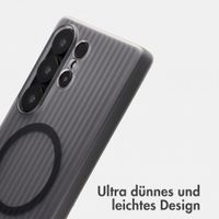 Accezz Lite Backcover mit MagSafe | Fluted | Samsung Galaxy S25 Ultra - Grau
