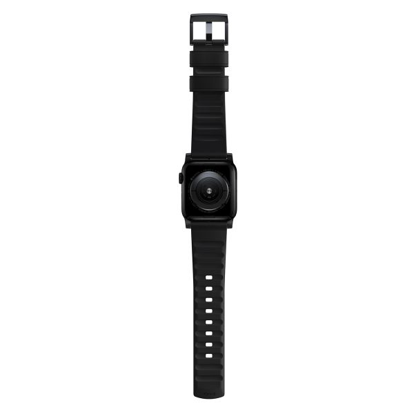 Nomad Active Pro Armband für das  Apple Watch Series 1 t/m 11 / SE / Ultra (44/45/46/49 mm) - Schwarz / Schwarz