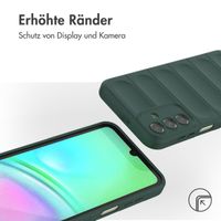 imoshion EasyGrip Back Cover für das Samsung Galaxy A15 (5G/4G) - Dunkelgrün