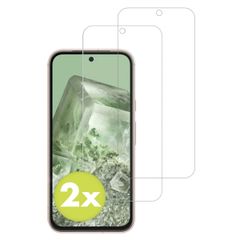 Accezz Displayschutz 2er-pack aus gehärtetem Glas Google Pixel 8a