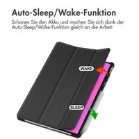 imoshion Trifold Klapphülle Lenovo Yoga Tab Plus (2025) - Schwarz