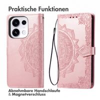 imoshion Mandala Klapphülle Oppo Reno 16 / 16 Pro - Rose Gold