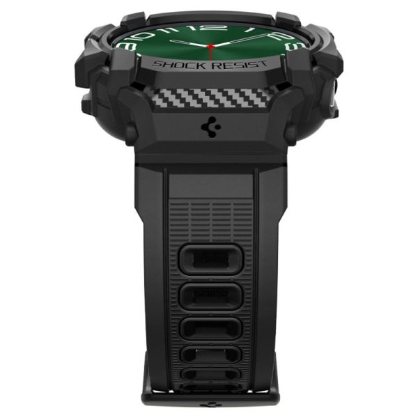 Spigen Rugged Armor™ Pro Case für die Samsung Galaxy Watch Ultra (2024/2025) - Mattschwarz