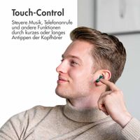 imoshion Aura Pro Kabellose In-Ear-Kopfhörer - Aktive Geräuschunterdrückung (ANC) - Petrol Green