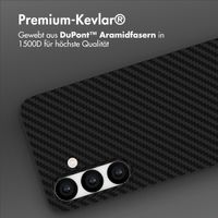 Accezz MagSafe Kevlar Hülle Samsung Galaxy S24 - Schwarz