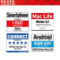 Displex Bildschirmschutzfolie Real Glass Full Cover Apple iPhone 14 Pro