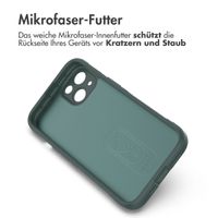 imoshion EasyGrip Back Cover für das iPhone 13 - Dunkelgrün