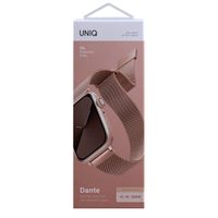 Uniq Dante Mesh-Stahlarmband für das  Apple Watch Series 1 t/m 9 / SE (38/40/41 mm) | Series 10 / 11 (42 mm) - Rose