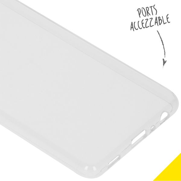 Accezz TPU Clear Cover Samsung Galaxy A72 - Transparent