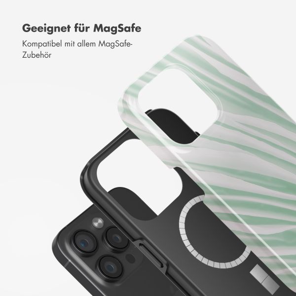 Selencia Vivid Rückabdeckung mit MagSafe Apple iPhone 15 Pro - Nature Grayed Jade