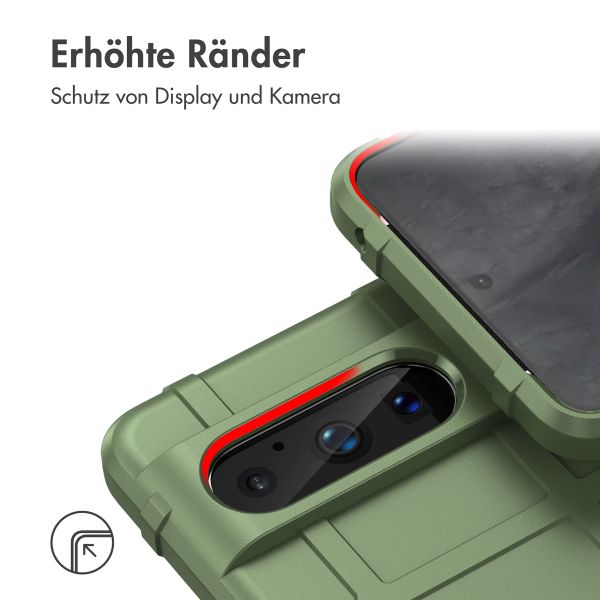 imoshion Rugged Shield Backcover Google Pixel 8 Pro - Dunkelgrün