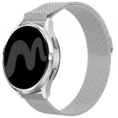 imoshion Magnetisches Milanaise Armband -   Universelle 24 mm Anschluss - Silber