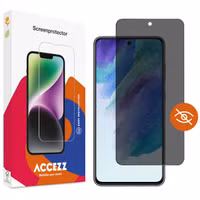 Accezz Privacy Displayschutz aus gehärtetem Glas Samsung Galaxy S21 FE
