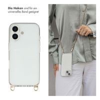 Selencia Backcover mit abnehmbaren Haken Apple iPhone 17 - Transparent