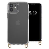 Selencia Back Cover mit abnehmbaren Haken für das iPhone 12 (Pro) - Transparent