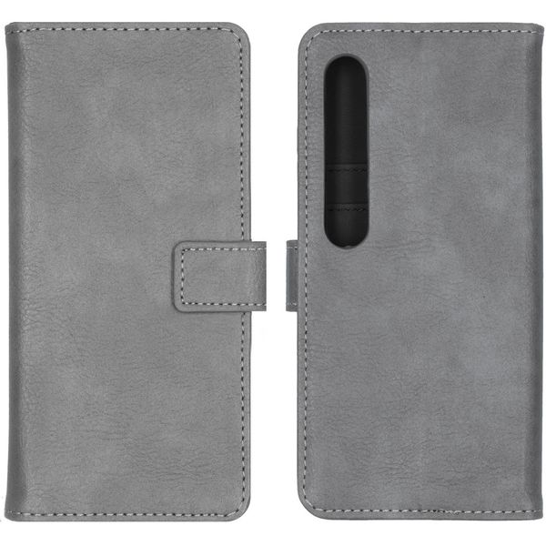 imoshion Luxuriöse Klapphülle Grau für Xiaomi Mi 10 (Pro)