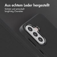 Accezz MagSafe Leather Backcover Samsung Galaxy A57 (5G) - Onyx Black