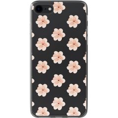 imoshion Design Hülle iPhone SE (2022 / 2020) / 8 / 7 - Floral Peach