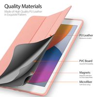 Dux Ducis Domo Klapphülle Apple iPad 9 (2021) 10.2 Zoll / iPad 8 (2020) 10.2 Zoll / iPad 7 (2019) 10.2 Zoll - Rosa