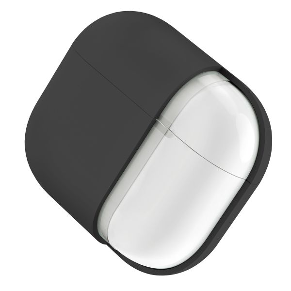 Uniq Lino Hybrid Liquid Silicone Case für Apple AirPods Pro 2 - Ash Grey