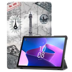 imoshion Design Trifold Klapphülle Lenovo Tab M10 Plus (3rd gen) - Paris