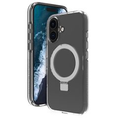 dbramante1928 Iceland Ultra D3O Back Cover mit MagSafe Stand Apple iPhone 16 - Clear