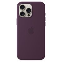Apple Silikon-Case MagSafe für das Apple iPhone 16 Pro Max - Plum