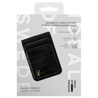 iDeal of Sweden MagSafe / Magnetischer Kartenhalter - Kartenhalter - Black Croco