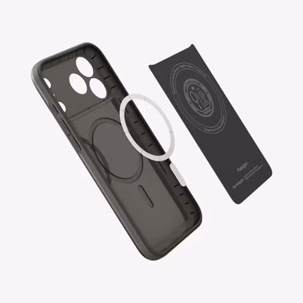 Spigen Thin Fit Backcover mit MagSafe Apple iPhone 17 Pro Max - Gunmetal