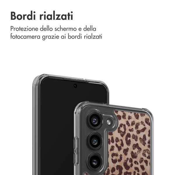 imoshion Design Hülle Samsung Galaxy S23 - Leopard Mood