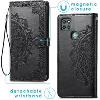 imoshion Mandala Klapphülle Motorola Moto G9 Power - Schwarz