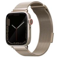 Uniq Dante Mesh-Stahlarmband für das  Apple Watch Series 1 t/m 11 / SE / Ultra (44/45/46/49 mm) - Starlight