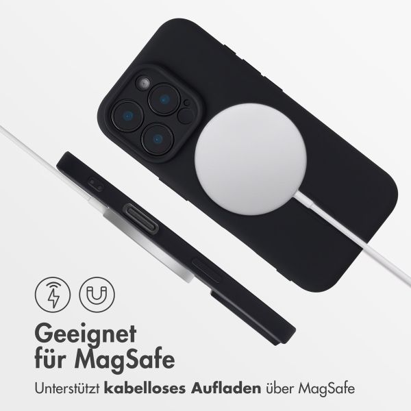 imoshion Color Back Cover mit MagSafe Apple iPhone 16 Pro Max - Schwarz