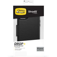 OtterBox ﻿Strada-Klapphülle MagSafe für das iPhone 15 Plus - Schwarz