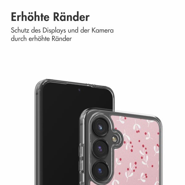 imoshion Design Hülle Samsung Galaxy S24 FE - Berries Blush