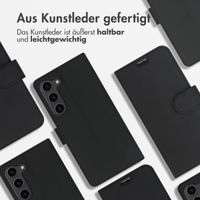 Accezz Wallet TPU Klapphülle für das Samsung Galaxy S23 Plus - Schwarz