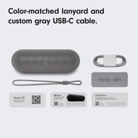 Beats Pill x Kim Kardashian Bluetooth-Lautsprecher - Gen3 - Dark Gray