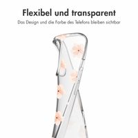 imoshion Design Hülle Apple iPhone 16 Pro - Floral Peach