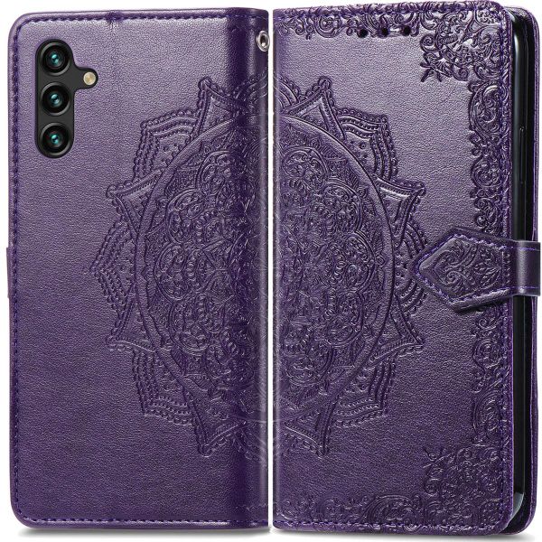 imoshion Mandala Klapphülle für das Samsung Galaxy A13 (5G) / A04s - Violett